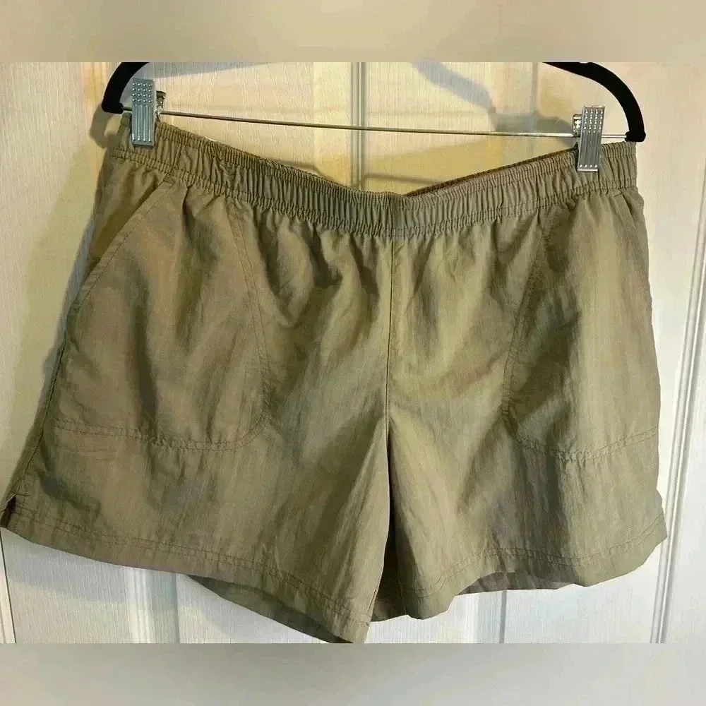 “Columbia” NWT Men’s Khaki/Tan Court Short w/ Pockets Regular Fit Size L - Picture 1 of 14